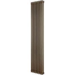 Eastbrook Rivassa Vertical Radiator In Bronze Effect | UK Bathroom Store