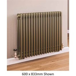 Eastbrook Rivassa Bronze Radiator 600mm X 833mm | UK Bathroom Store